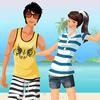Play Holiday Couple to the Beach