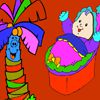 Play Palm and Baby Coloring Game