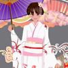 Play Flower Kimono Girl Dressups