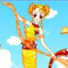 Play Fairy Girl in Colorful Dresses