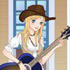  Country Guitar Girl 
