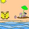Play Sand castle coloring