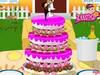 Tall wedding cake