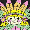 Play Little indian child coloring