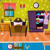 Play Doll House Clean Up