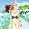 Play Bride at the garden dress up