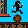 Play Super Ninja Sushi Barrel Jumper