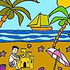 Play Palm beach coloring