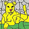 Play Yellow cat coloring
