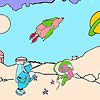 Play Two star robot coloring