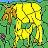 Play Goat and cub coloring