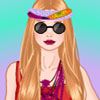 Play Hippie girl dress up game