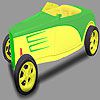 Play Historic open top car coloring