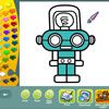 Play Robots coloring pages