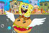 Play Spongebob Eating Hamburger