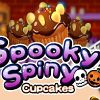 Play Spooky spiny cupcakes