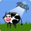 Play UFO like cows