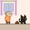 Grandma vs. Cat