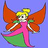 Play Tiny fairy coloring