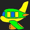 Play Special plane coloring