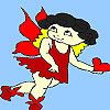 Play Valentine day fairy coloring