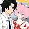 Play Anime lovers dress up game