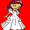 Play Valentine day bride coloring