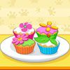 Play Flower Garden Cupcakes