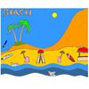 Play Tropical Beach Coloring