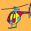 Private firm helicopter coloring