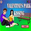 valentine-s park kissing