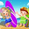 Play Surfing Wave With Babies