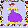 Play Lonely princess in the palace coloring
