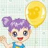 Play My little princess with balloon