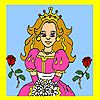 Play Little lonely princess coloring