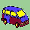 Play Concept mini bus coloring