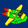 Play Fast space vehicle coloring