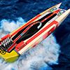 V10 Powerboat racer