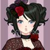 Play Anime gothic girl dress up game