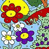 Play Sunny forest coloring