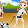 Play Fancy Dog And Babies