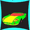 Play Best sport car coloring