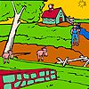 Play Animals big farm garden coloring