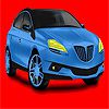 Play Big blue concept car coloring