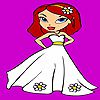 Play Best  wedding dress coloring