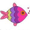 Play Cute Fish Coloring