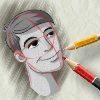 Play Lets Draw Something - Boy Face