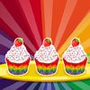 Play Rainbow Cupcakes