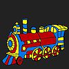 Fast colorful locomotive coloring