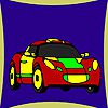Play Best racing car coloring